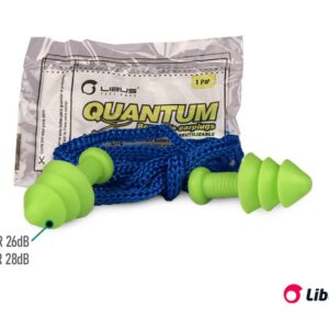 Tapones reutilizables con cordon QUANTUM en funda 900473 LIBUS