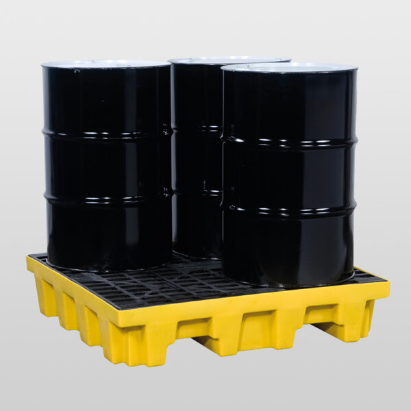 Pallet antiderrame 4Puestos 130 X 130 X 30 cm