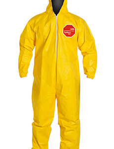 Traje de protección contra químico
