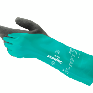 Guante de Nitrilo Verde Alphatec 58535