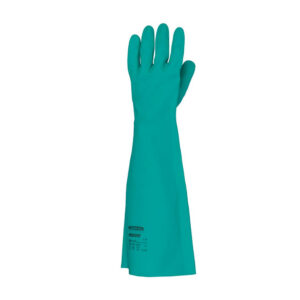 Guante de nitrilo verde G80 de 18"