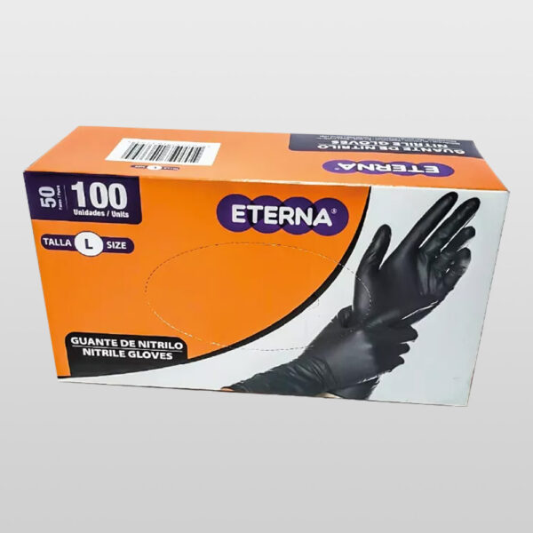 Guante para examinación de nitrilo ETERNA
