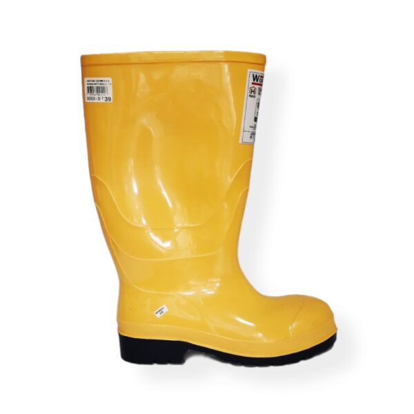 Bota Workman safety oil resistant amarilla con punta de acero