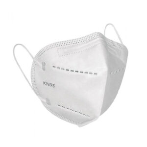 Mascarilla KN95 plegable blanca